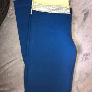 Blue Lulu lemon pants